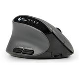 BakkerElkhuizen MidWay mus Kontor Venstre hånd RF Wireless + Bluetooth + USB Type-C Optisk 2400 dpi