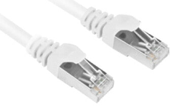 Sharkoon 1.5m Cat.6 S/FTP netværkskabel Hvid 1,5 m Cat6 S/FTP (S-STP)