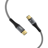 EFB Elektronik USB-CC-00001 USB-kabel USB 2.0 0,5 m USB C 0,48 Gbit/sek. 100 W Sort, Grå