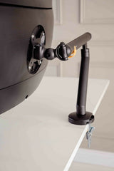 BakkerElkhuizen BE Flexible Single 88,9 cm (35") Skrivebord Sort