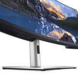 DELL UltraSharp U3824DW computerskærm 95,2 cm (37.5") 3840 x 1600 pixel Wide Quad HD+ LCD Sort, Sølv