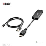 CLUB3D CSV-7330 dockingstation DisplayPort Sort