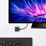 ATEN VC965-AT videokabel adapter DisplayPort DVI-I Hvid