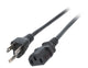 EFB Elektronik EK462.1,8 el-ledning Sort 1,8 m NEMA 5-15P C13 forbinder