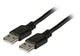 EFB Elektronik K5253SW.0,5 USB-kabel USB 2.0 0,5 m USB A 0,48 Gbit/sek. Sort