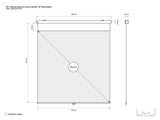 Multibrackets 7178 projektorlærred 3,43 m (135") 1:1