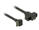 DeLOCK 85326 USB-kabel USB 3.2 Gen 2 (3.1 Gen 2) 0,45 m USB A USB C 10 Gbit/sek. Sort