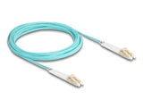 DeLOCK 88082 InfiniBand og fiberoptisk kabel 5 m LC Turkisfarve
