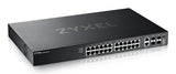 Zyxel XGS2220-30 Administreret L3 Gigabit Ethernet (10/100/1000) Sort