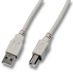 EFB Elektronik 1.8m, USB A - USB B, M/M USB-kabel USB 2.0 1,8 m Grå