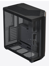 APNX V1-W-BK-v1 Midi Tower Sort, Træ