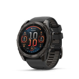Garmin Fenix 8 3,56 cm (1.4") AMOLED 51 mm Digital 454 x 454 pixel Berøringsskærm Titanium Wi-Fi GPS (satellit)