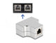 DeLOCK 87860 kabelsamler RJ45 Sølv