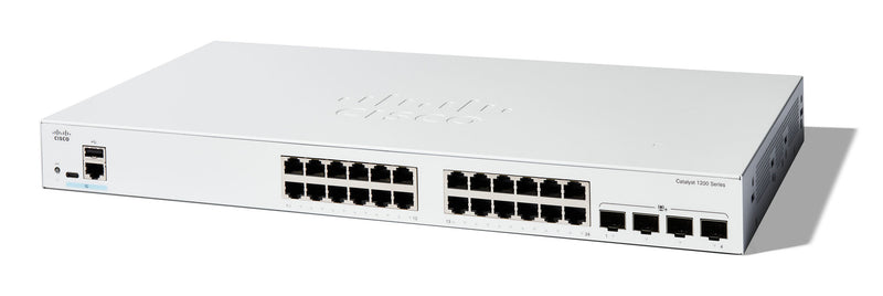 Cisco Catalyst C1200-24T-4X-RF netværksswitch Administreret L2/L3 Gigabit Ethernet (10/100/1000) Hvid