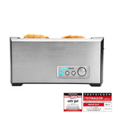 Gastroback Design Pro 4S 9 2 skive(r) 1500 W Sort, Rustfrit stål