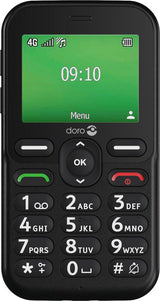 Doro Leva E10 6,1 cm (2.4") 118,9 g Sort Senior telefon