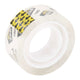 Deli D260304 tape 18 m Transparent 8 stk