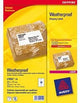 Avery Weatherproof Shipping Labels selvklæbende etiket Hvid 250 stk