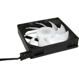Inter-Tech ES-011 Computerkabinet Ventilator 12 cm Sort 1 stk