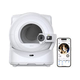 PETKIT P9903 hunde- og kattetoilet Kat Selvrensende kattebakke Hvid