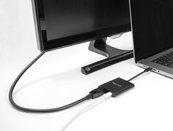 DeLOCK USB Type-C Adapter zu DisplayPort Sort