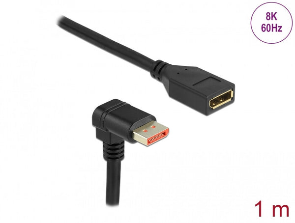 DeLOCK 87087 DisplayPort kabel 1 m Sort