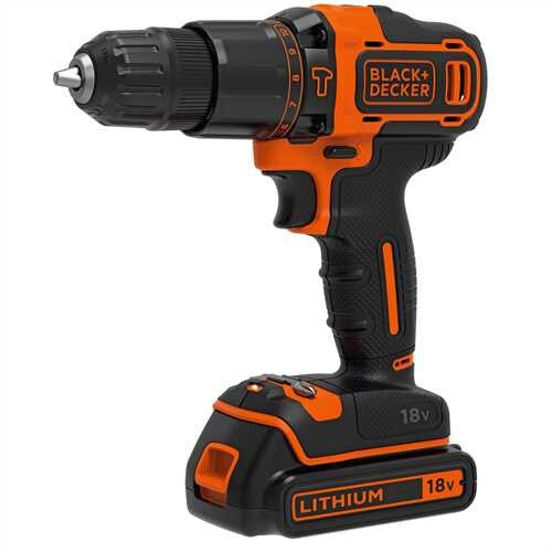 Black & Decker BDCHD18-QW bor 1400 rpm Sort, Orange