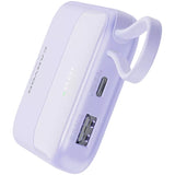 Canyon power bank OnPower 101 built-in cable 10000 mAh PD22.5W Violetin Lithium-Ion (Li-Ion) Lilla