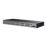 TP-Link ES228GP netværksswitch Administreret L2 Gigabit Ethernet (10/100/1000) Strøm over Ethernet (PoE) Sort