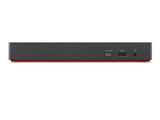 Lenovo 40B00300EU dockingstation Ledningsført Thunderbolt 4 Sort, Rød