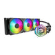 Cooler Master MasterLiquid 360 ATMOS Processor Alt-i-en væskekøler 12 cm Sort
