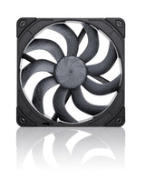 Noctua NF-A14X25 G2 PWM SX2-PP CHROMAX.BLACK Computerkølesystem Computerkabinet Ventilator 14 cm Sort 2 stk