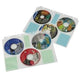Hama CD-ROM Index Sleeves 60 diske Transparent