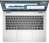 DELL Pro 14 PC14255 Copilot+ PC AMD Ryzen AI 7 350 Laptop 35,6 cm (14") Full HD+ 16 GB DDR5-SDRAM 1 TB SSD Wi-Fi 6E (802.11ax) Windows 11 Pro Tysk Platin
