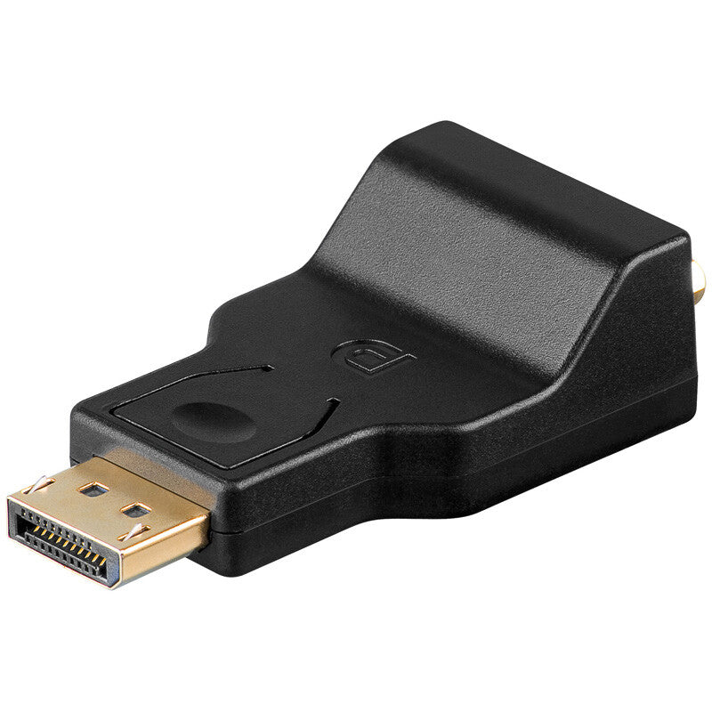 Goobay 63489 kabel kønsskifter DisplayPort VGA Sort