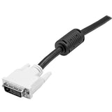 StarTech.com DVIDDMM2M DVI kabel 2 m DVI-D Sort, Hvid