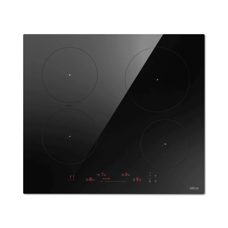 Elica Primis 604 Plus Sort Indbygget 60 cm Zone induktionskogeplade 4 zone(s)