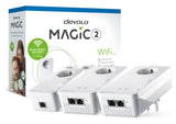 Devolo MAGIC 2 WiFi next Multiroom Kit 2400 Mbit/s Ethernet LAN Wi-Fi Hvid 3 stk