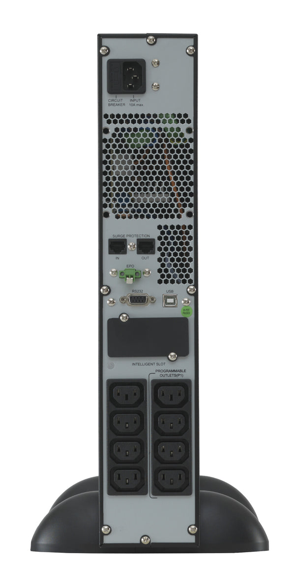 ONLINE USV-Systeme ZINTO 1500 UPS-enhed Interaktivt indgangsstik 1,5 kVA 1350 W 8 AC stikkontakt(er)