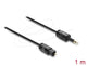 DeLOCK 84969 lydkabel 1 m Toslink Mini-TOSLINK Sort