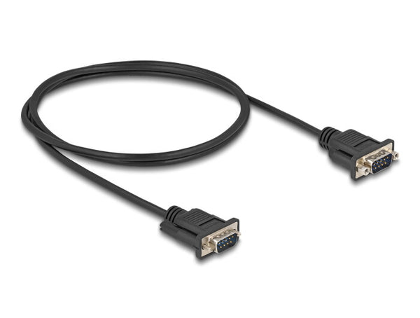 DeLOCK 88000 serielkabel Sort 1 m RS-232