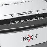 Rexel Makulator Optimum AutoFeed+ 50X krydsmakulering, 4x28mm P4