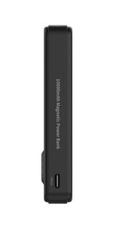 Wozinsky WLWP-10KA0Y3S Lithium polymer (LiPo) 10000 mAh Trådløs opladning Sort