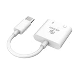 Akasa AK-CBCA30-08WH kabel kønsskifter USB Type-C USB Type-C +3.5mm Jack Hvid