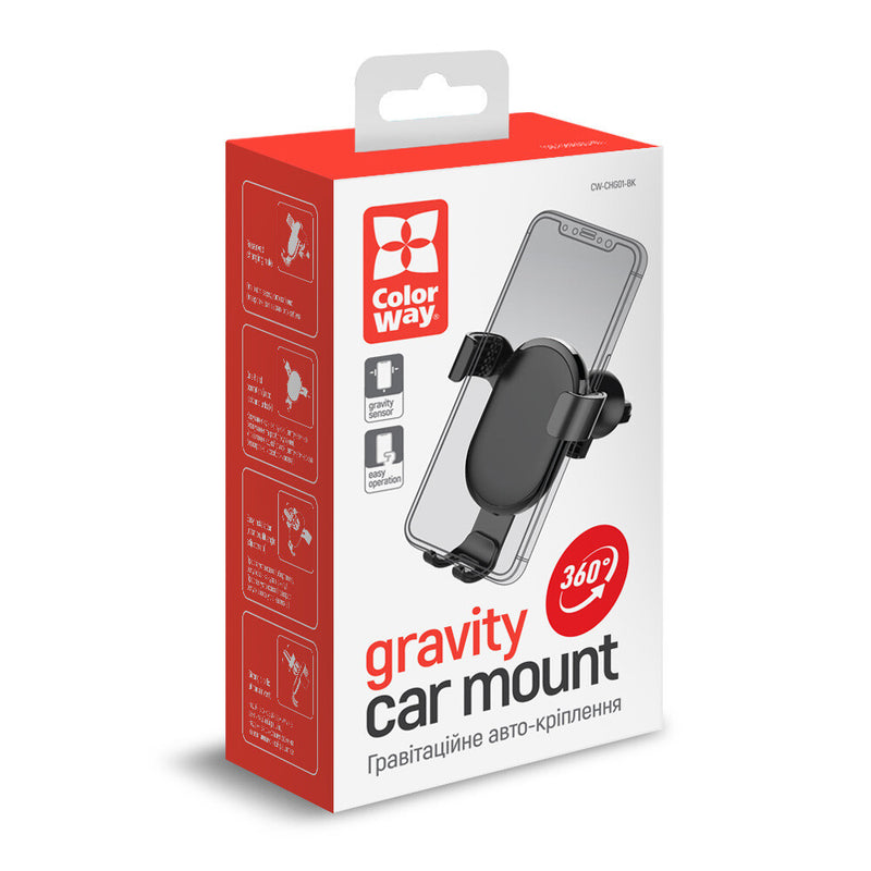 Colorway CW-CHG01-BK holder Passiv holder Mobiltelefon/Smartphone Sort