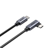 UNITEK C14123BK-3M USB-kabel USB 2.0 USB C 480 Gbit/sek. 100 W Sort, Grå