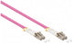Mercodan 40400026 InfiniBand og fiberoptisk kabel 5 m LC Grå, Violet, Hvid