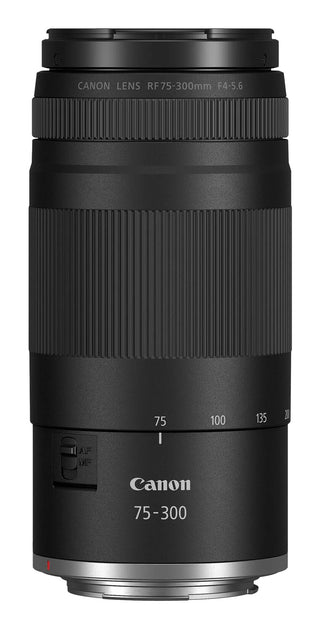 Canon RF 75-300 mm F4-5.6 Cropped frame(APS-C) camera Zoomlinse Sort