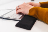 BakkerElkhuizen Trapezium Ergo Wrist Rest Compact håndledsstøtte Plast, Gummi, Tekstil Sort