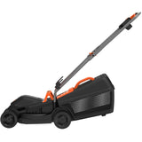 Black & Decker BEMW351-QS plæneklipper Manuel plæneklipper Sort, Orange